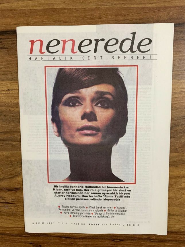 NENEREDE magazine side cover Issue 30 6 October 1991