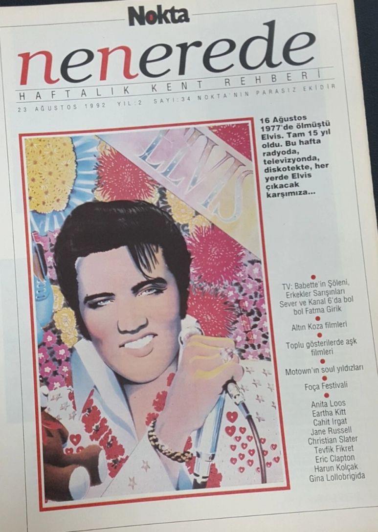 NENEREDE magazine side cover Issue 34 23 August 1992