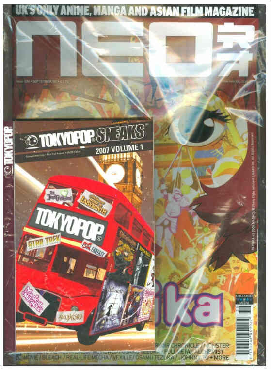 NEO magazine side cover Issue 36 September 2007