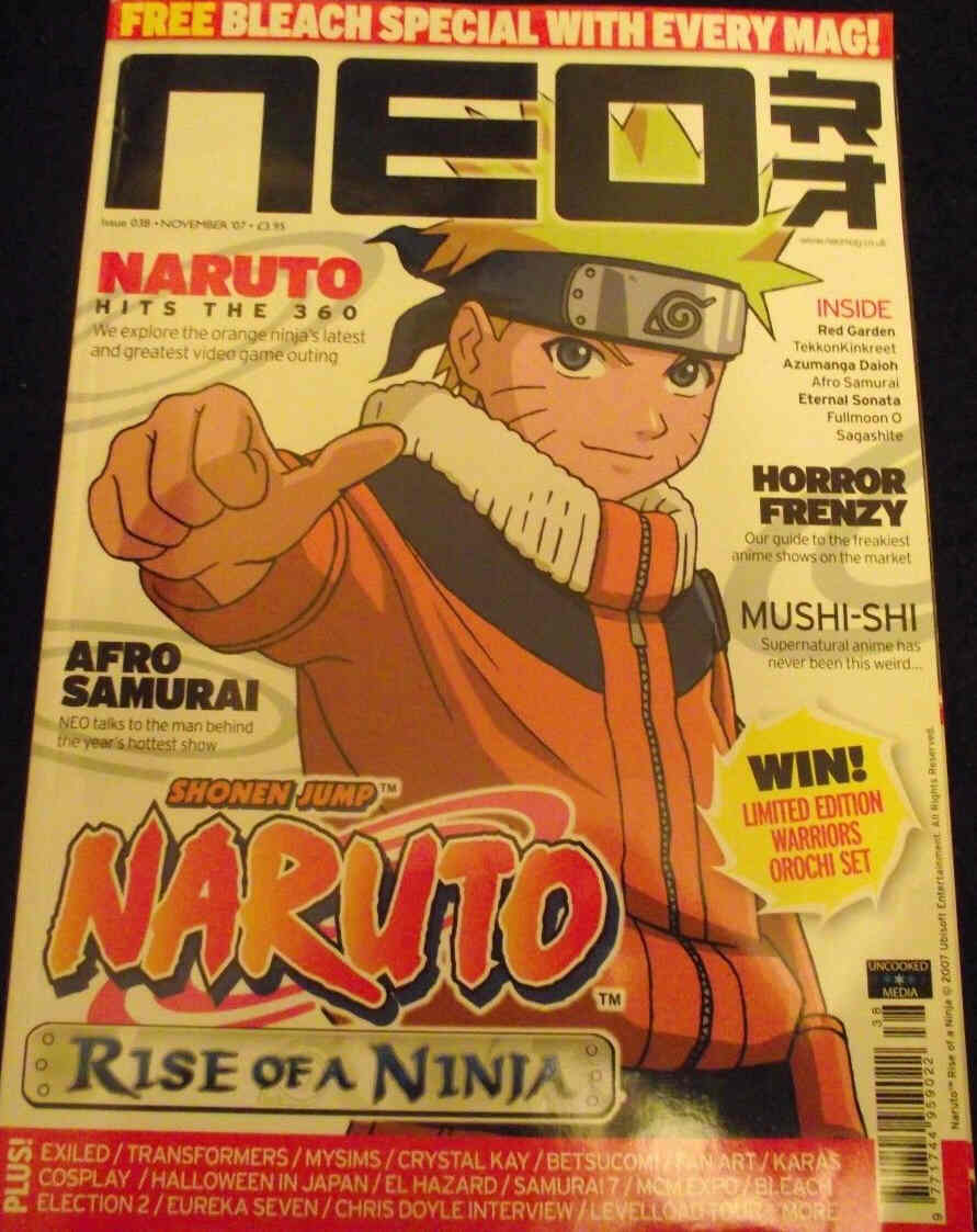 NEO magazine side cover Issue 38 November 2007