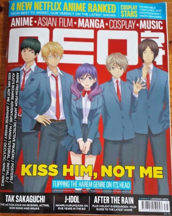 NEO magazine side cover Issue 175  May 2018