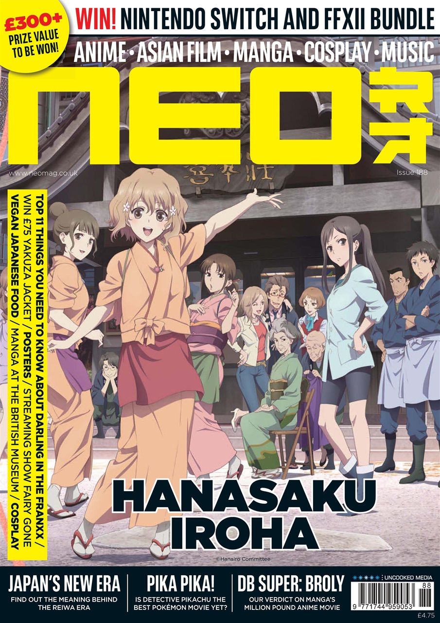 NEO magazine side cover Issue 188  June 2019