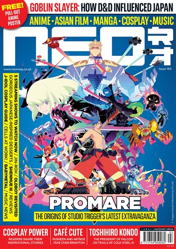 NEO magazine side cover Issue 193  November 2019