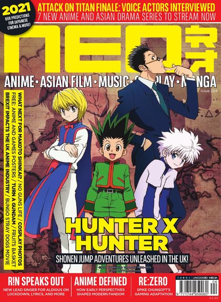 NEO magazine side cover Issue 204  January 2021