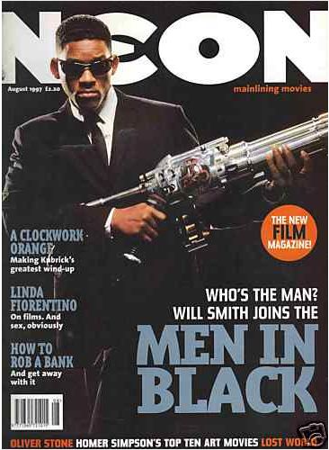 NEON magazine side cover Issue 8 August 1997