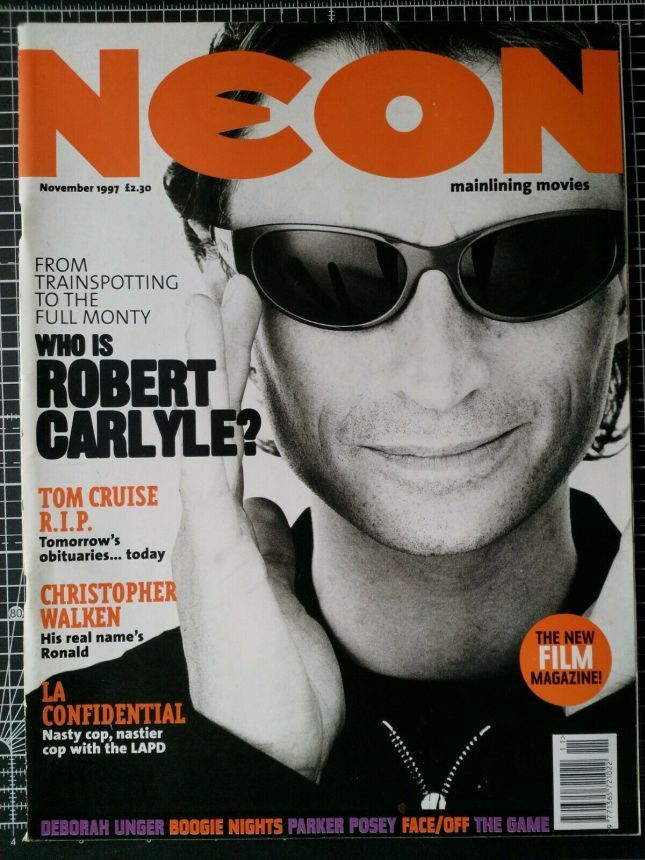 NEON magazine side cover Issue 11 November 1997