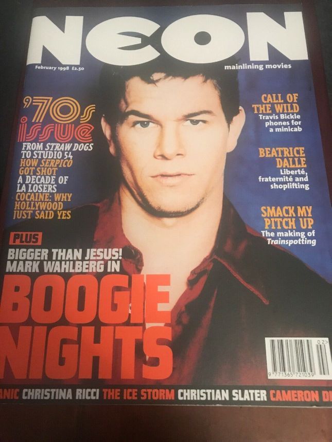 NEON magazine side cover Issue 14 February 1998