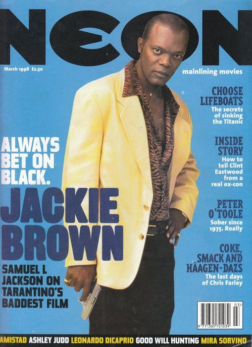 NEON magazine side cover Issue 15 March 1998