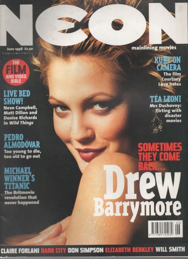 NEON magazine side cover Issue 18 June 1998