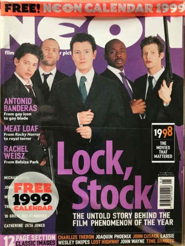 NEON magazine side cover Issue 25 January 1999