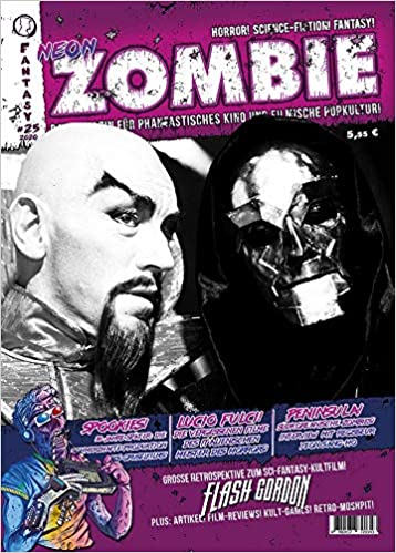 ZOMBIE |DER magazine side cover Issue 25  November 2020