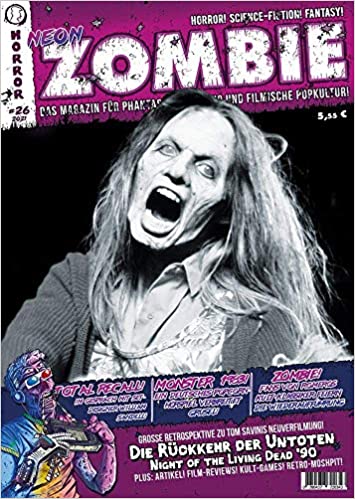 ZOMBIE |DER magazine side cover Issue 26  February 2021