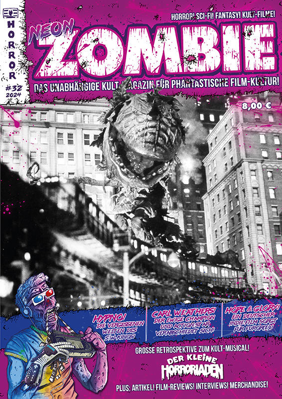 ZOMBIE |DER magazine side cover Issue 32   2024