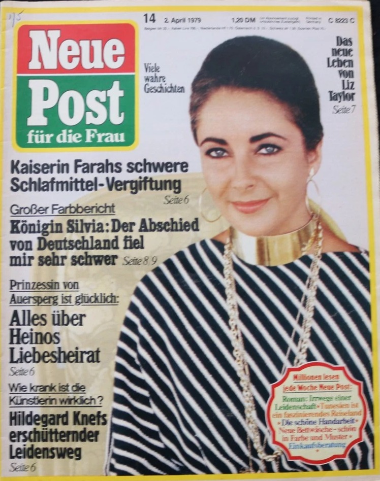 NEUE POST magazine side cover Issue 14 2 April 1979