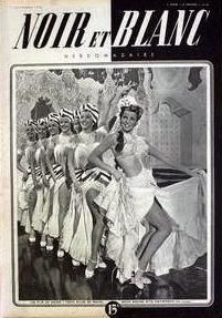 NOIR ET BLANC magazine side cover Issue 83 11 September 1946
