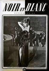 NOIR ET BLANC magazine side cover 13 November 1946