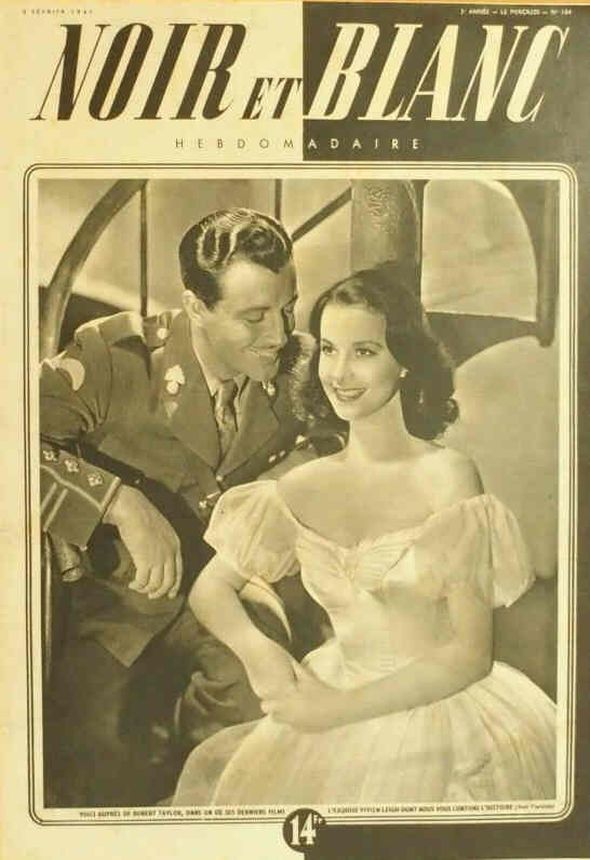 NOIR ET BLANC magazine side cover Issue 104 5 February 1947