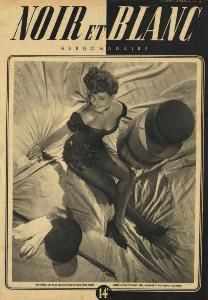 NOIR ET BLANC magazine side cover 5 March 1947