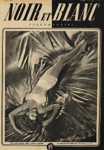 NOIR ET BLANC magazine side cover 7 May 1947