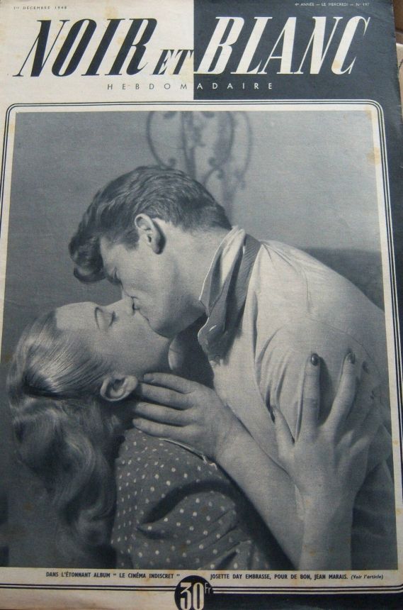 NOIR ET BLANC magazine side cover Issue 197 1 December 1948