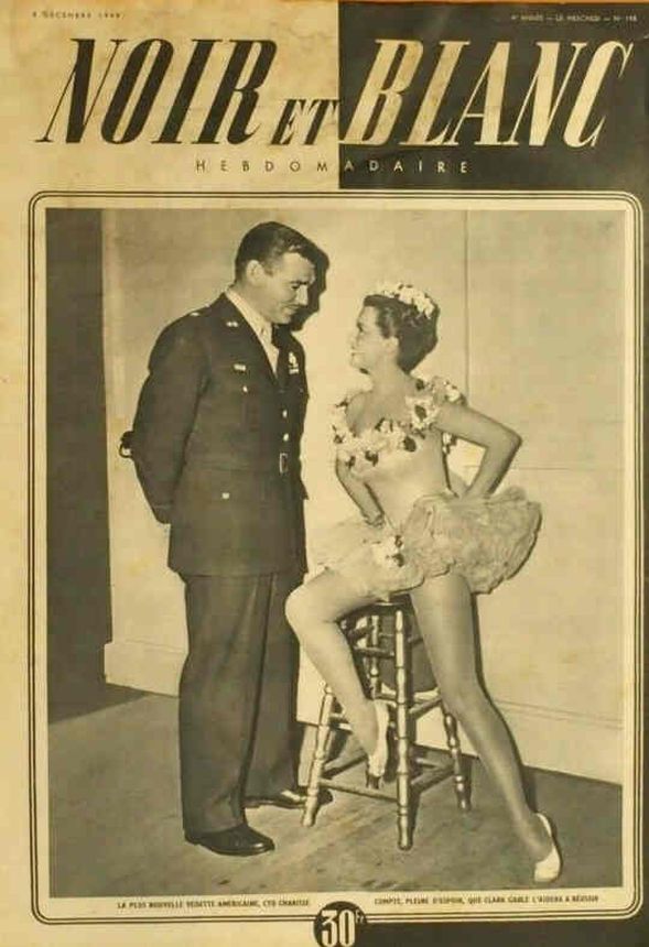 NOIR ET BLANC magazine side cover Issue 198 8 December 1948