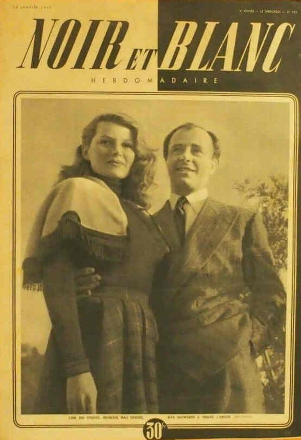 NOIR ET BLANC magazine side cover Issue 205 26 January 1949
