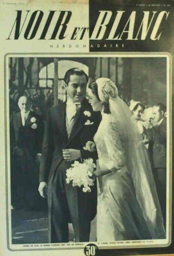 NOIR ET BLANC magazine side cover Issue 206 2 February 1949