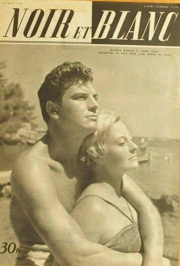 NOIR ET BLANC magazine side cover Issue 235 24 August 1949