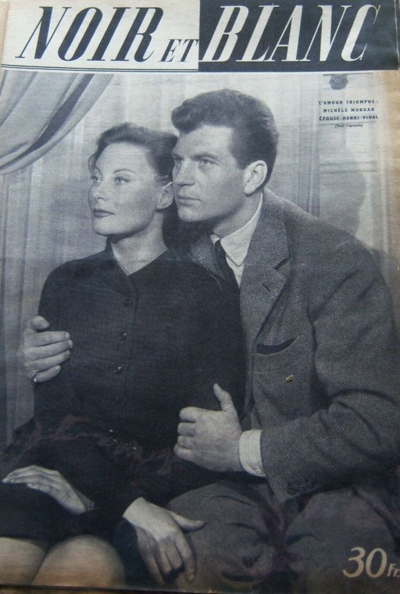 NOIR ET BLANC magazine side cover Issue 261 22 February 1950
