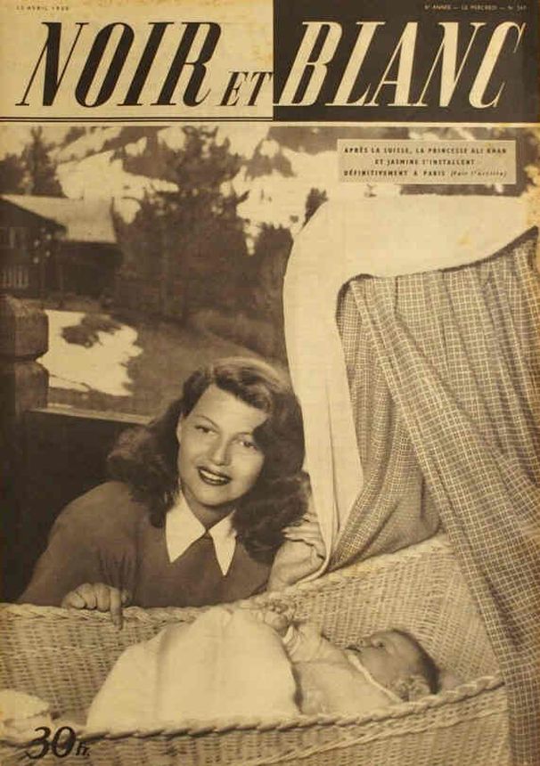 NOIR ET BLANC magazine side cover Issue 268 12 April 1950