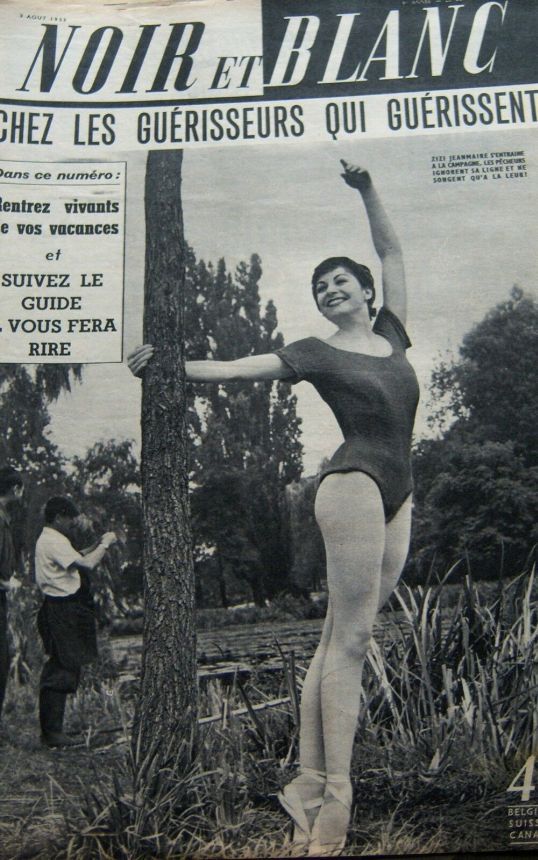 NOIR ET BLANC magazine side cover Issue 440 3 August 1953