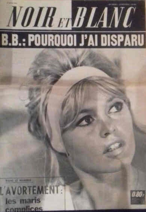NOIR ET BLANC magazine side cover Issue 992  March 1964