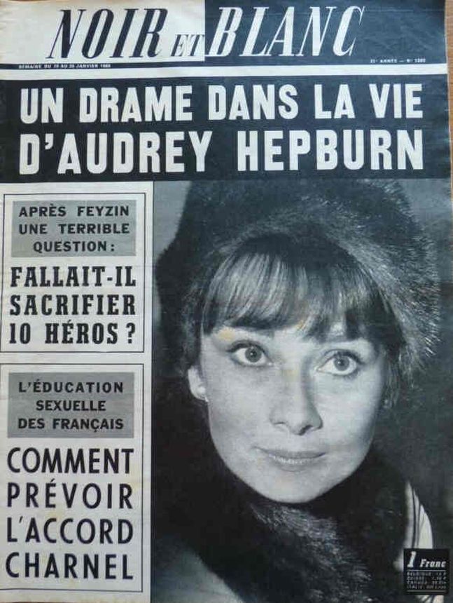 NOIR ET BLANC magazine side cover Issue 1090 20 January 1966