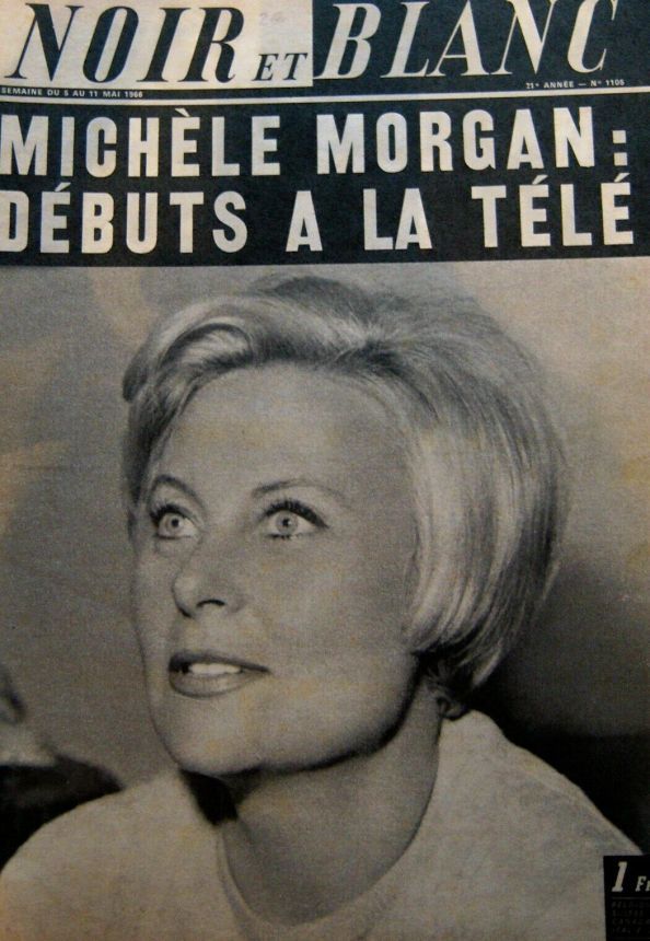 NOIR ET BLANC magazine side cover Issue 1105 5 May 1966