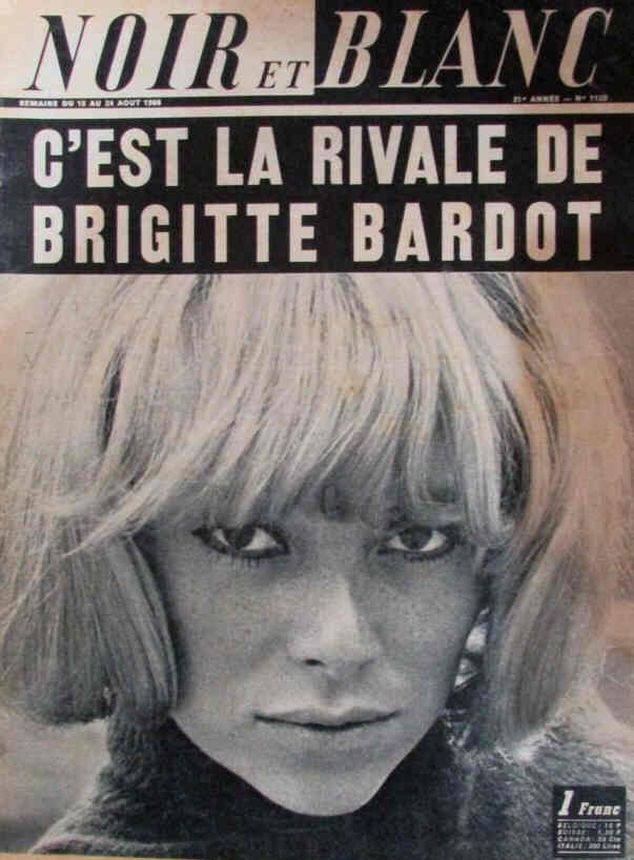NOIR ET BLANC magazine side cover Issue 1120 18 August 1966