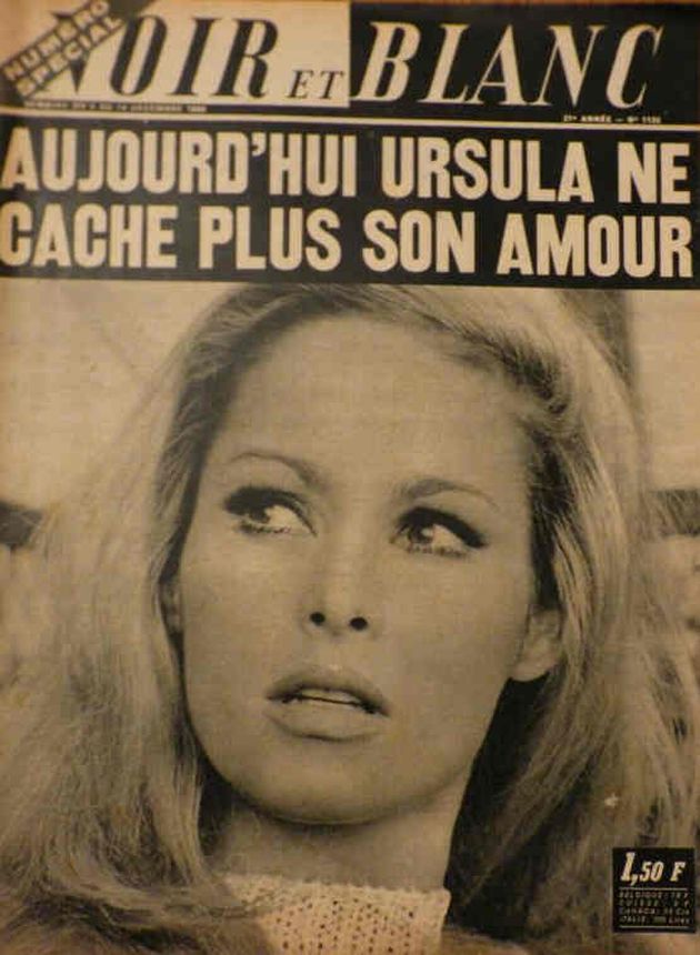 NOIR ET BLANC magazine side cover Issue 1136 8 December 1966