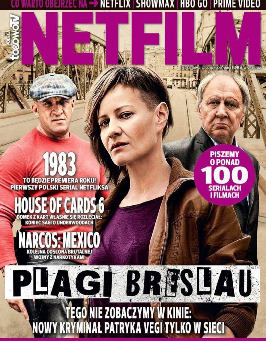 NETFILM magazine side cover Issue 5  November/December 2018