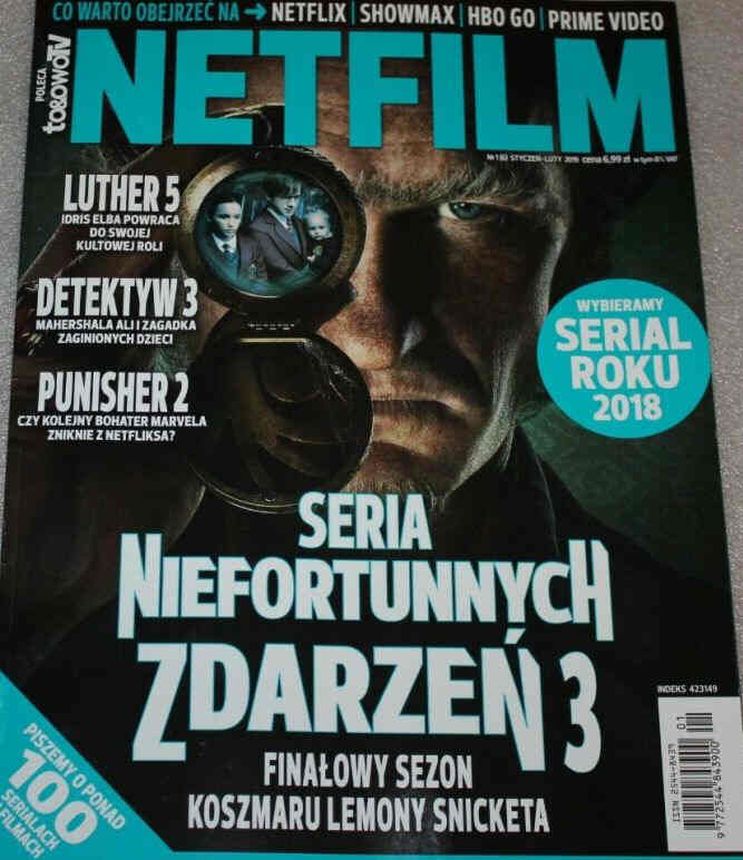 NETFILM magazine side cover Issue 6  January/February 2019