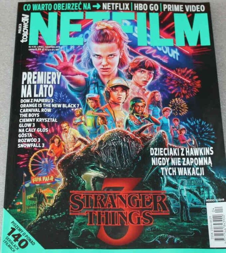 NETFILM magazine side cover Issue 9  July/August 2019
