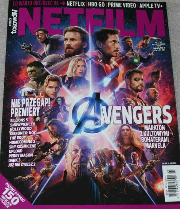 NETFILM magazine side cover Issue 14  May/June 2020
