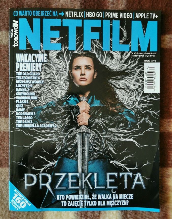 NETFILM magazine side cover Issue 15  July/August 2020