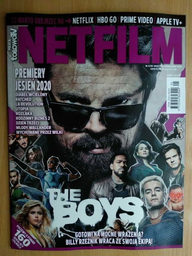 NETFILM magazine side cover Issue 16  September/October 2020
