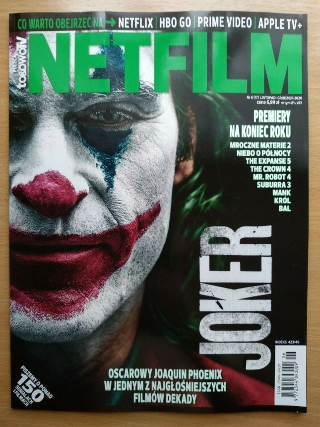 NETFILM magazine side cover Issue 17  November/December 2020