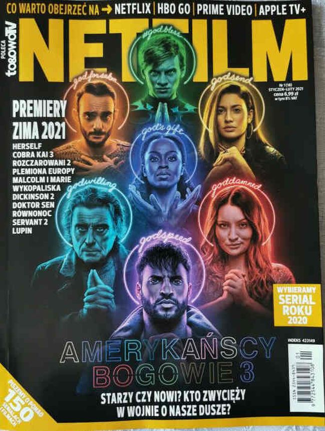 NETFILM magazine side cover Issue 18  January/February 2021