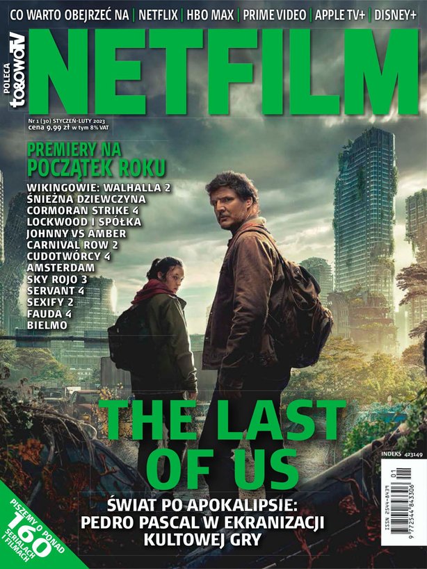 NETFILM magazine side cover Issue 30  January/February 2023