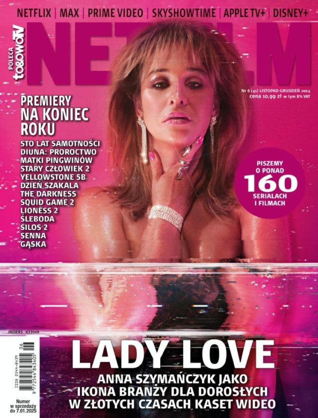 NETFILM magazine side cover  November/December 2024
