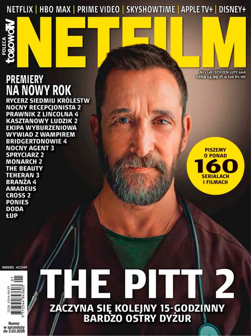 NETFILM magazine side cover  January/February 2026