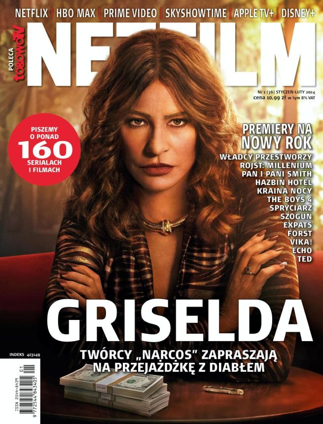 NETFILM magazine side cover  January/February 2024