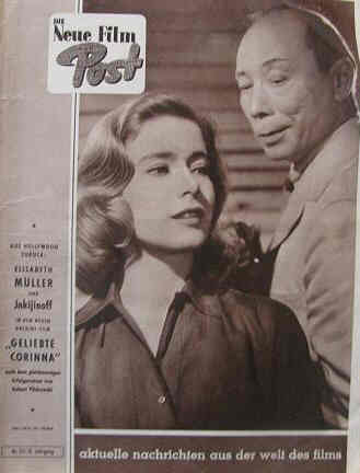NEUE FILM POST magazine side cover Issue 24  1955