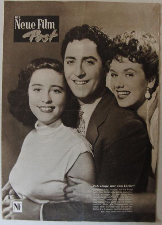 NEUE FILM POST magazine side cover Issue 2  1954